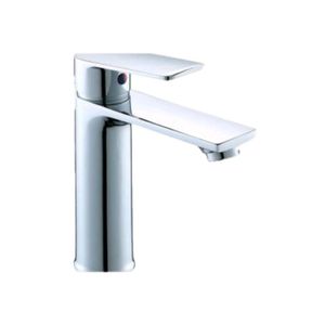 Griferia de lavamanos monocontrol media sahara cromo