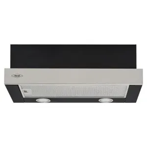 Campana retractil inox 3 velocidades 60 cm